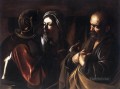 La negación de San Pedro Caravaggio